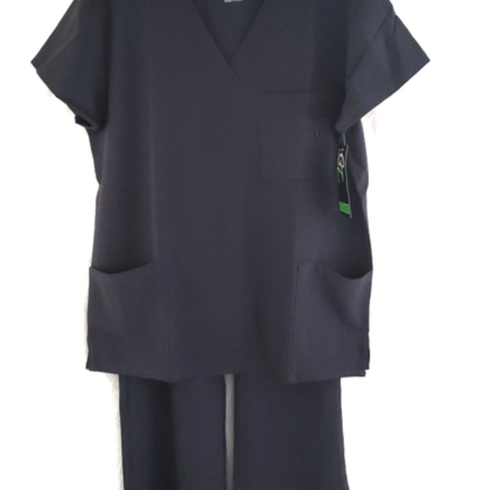 GT Performance Scrub Black Set (Unisex) Men or Women's New (XL)